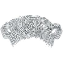 100pcs Practical 11 Gauge Metal Chain Link Fence Tie for Easy Installation Designs in Ranches and Garden Supplies