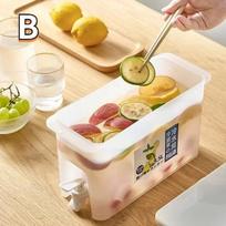 Citrinų sulčių vandens ąsotis limonado butelis gėrimų indai puodas 3,5 l šaldytuvas vėsus kibiras su čiaupu didelės talpos B