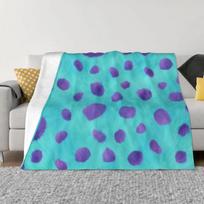 Sully pledas trečiadienio sofa-lova Prabangūs pledai 100x150cm blue