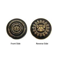 Gorgeous John Wick Gold Blood Oath Marker Cross Set Perfect For Display Or Collecting! Coin