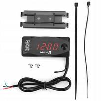 Cyfrowy Termometr Samochodowy Zegar Dc 12V