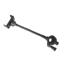 Mic Stand Phone Holder Hands-Free Long Cellphone Mount Multi-Purpose Phone Music Stand Holder for Microphones Stand/Smartphones juoda