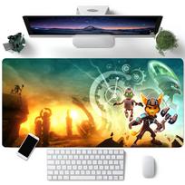 Ratchet And Clank Rift Apart Mousepad Large Keyboard Desk Mat Gaming Mouse Pad LockEdge Non-slip Mat LE600x300x2mm