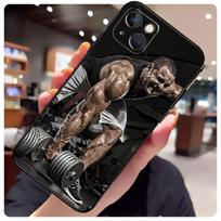 Bodybuilding Gym Fitness Case For iPhone 15 Pro Max 14 13 12 11 16 17 Pro Max mini 15 16 Plus 16e 17 Air Phone Cover iPhone 16 Pro