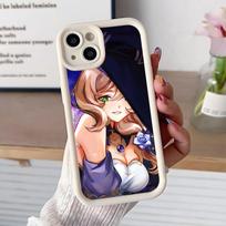 Game GI Lisa Mobile Phone Case for iPhone 17 16 15 14 13 12 11 Air Pro Max Plus Thicken TPU Colorful Cover Pretty Cover Luxury iPhone 13 Pro