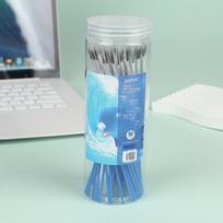 50-160pcs Nylon Brush Acrylic Detail Painting Thin Hook Line Pen Professional Paint Brush Kit Art Supplies