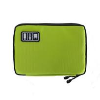 Gadget Cable Organizer Storage Bag Travel Electronic Accessories Cable Pouch Case USB Charger Power Bank Holder Digitals Kit Bag žalia