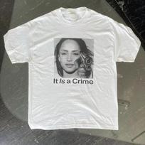Retro Style Sade Song It Is A Crime White Tshirt Unisexs Tshirt Summer Unisex Casual Fashion Tshirt S