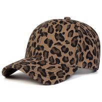 Women Light Panel Leopard Print Baseball Caps Spring And Autumn Outdoor Use Adjustable Casual Hats Sunscreen Hat Sportss Cap For Men And