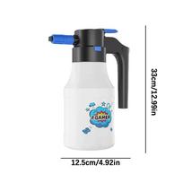 Wireless Electric Foam Sprayer 1.5L Universal Air Pressure Fan-shaped Foam Sprayer Electric Booster Easy Car Wash Accessories Battery Powered balta