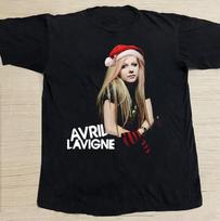New Avril Lavigne Christmas Gift For Fans Unisex All Size TShirt PI52 Unisex T-Shirt S įvairiaspalvis