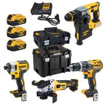 Zestaw Combo 18V Dcg405+Dch273+Dcd796+Dcf887+3*5.0Ah Tstak - Dw Dck422P3T