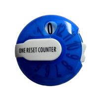 Durability Golf Hat Mounted Score Trackers Golf Strikes Counter for Cap Or Glove Convenient Operations mėlyna