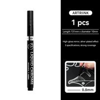 1/3/5Pcs mirror marker pen silver Rose Gold Copper DIY Reflective Paint Pens Chrome Mirror Markers Signature Car Art Craftwork