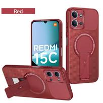 For Xiaomi Poco C85 Case Poco C85 5G Phone Case Poco C85 4G Cover Poco C85 4G Magnetic Mounting Bracket Protect Back Cover Poco C85 5G