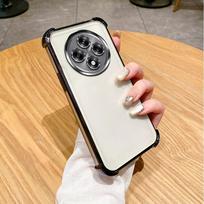 For OPPO F27 Case OPPO F27 Pro Phone Case oppo F27 Pro+ Plus Four Corners Thickening Shookproof Plating Silicone Soft back cover For OPPO F27 Pro