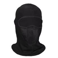 Breathable Balaclava Motorcycle Full Face Mask Cycling Motocross Helmet Hood Moto Riding Neck Face Hood Moto Accessories juoda