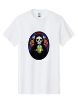Grim-Reaper Mens Graphic Tee, 100% Cotton, Casual Summer Wear S įvairiaspalvis