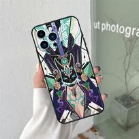 Genshin Impact Silicone Soft Case For iPhone 17 Air 11 14 15 16 Pro Max 12 13 Mini 16 Plus 16e Back Cover For iPhone 11
