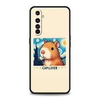 Anime Capybara Porpoise Phone Case For Realme 12 11 10 9 8 5G 7 6 GT5 GT3 GT2 Pro Plus C21 C11 C25 C35 For GT Neo 2 3 3T 5 Cover For Realme 6 Pro