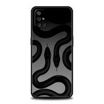 Phone Case For OnePlus 15 13 12 11 10 9 8 7T Pro 13T 13R 12R 10R 9RT 8T Nord 2T CE 2 3 5G Lite Soft Cover Blossom Pink Snake For OnePlus 7T