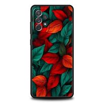 Cartoon Leaf Phone Case for Samsung Galaxy A55 A35 A15 A14 A13 A25 A54 A51 A71 A72 A73 A32 A52 A41 5G Soft TPU Shell Fundas Bags for Samsung A13 5G