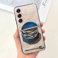 Sardines Canned Phone Case For Samsung Galaxy A13,A21s,A22,A31,A32,A52,A53,A71,A80,Soft Black Shell Samsung a11