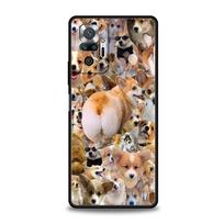 Cute Corgi Dog Phone Case Cover for Redmi 14C 10C Note 15 14 13 12 10 11 K40 Pro Plus 5G Shockproof Soft TPU Shell Fundas Capas for Note 15 4G