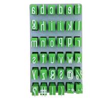 Įspaudžiantis Keraminis Meninis Šriftas Didžioji raidė Plastikiniai Abėcėlės Spaudai Namai Kelionės Lowercase letters