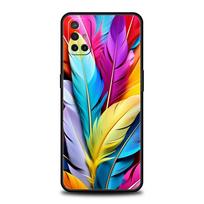 Phone Case For Oneplus 12R/10T/12/11/10R/Nord/N100/N10/10/7/8/9/7T/8T/9R/9RT/Pro Soft TPU Cover Shell Gradient Feather Pattern For OnePlus 7
