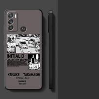 Anime Initial D Case for Motorola Moto G60s Edge 20 Pro 30 Lite G22 Edge40 G73 G50 G32 G53 G30 G52 G51 G71 Phone Cover Motorola Edge 30
