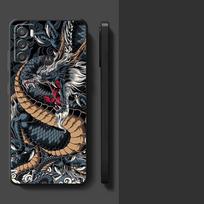 Phone Cover Case for Motorola Moto G53 G30 G51 G52 G73 G50 G60s G32 G71 Edge 20 Pro 30 Lite G22 Edge40 Cool Dragon Head Motorola Edge 30