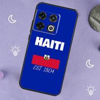 Vintage Haiti Haitian Flag For OnePlus Nord 5 CE 2 3 4 Lite N20 N30 Case For OnePlus 15 13 12 11 10 13T 10T 10R 12R 13R For OnePlus Nord 2