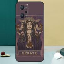 Triple Moon Goddess Hecate Tarot Card For OPPO Realme C33 C55 C35 C31 C30 C21Y C25 C11 C15 GT Neo 5 3T 2T 9 10 11 Pro Plus Case For Realme GT Neo5