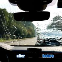 Nano Glass Rain Repellent Spray for Car Windows and Rearview Mirrors 100ml Water Resistant Anti-Fog Coating for Clear Visibility One Size
