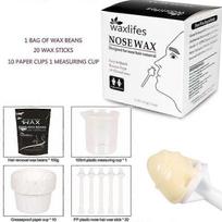 100g Nose Ear Hair Removal Wax Kit Painless & Easy Mens Nasal Waxing Lightweight Portable Hair Removel Tools Tslm2