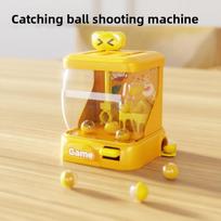 Kids Catch Ball Arcade Game With Plastic Material For Family Fun And Handeye Coordination geltona
