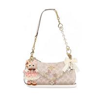 COACH shoulder bag [Customized bag] Teri 24 classic presbyopic Logo zipper closure, pendant, scarf, bow, printing, extension Qingfengdu basic model balta