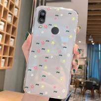 Colorful Flower Phone Case For Huawei P30 P20 Pro P30 P20 Lite Y7 Y9 Nova 6 SE P Smart 2019 2021 Honor 9X 9C Clear Girls Cover Honor X6b 5G