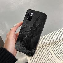 Phone Case For Xiaomi Poco C71 15T 14T Pro Redmi note 15 14 14 13 Pro Redmi A5 15C 13C Black Angel Death demon Redmi 15C 4G