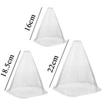 30/50/100PCS Reusable Plant Cloche, Breathable Mini Greenhouse Cover, Clear Frost & Wind Guard Seedling Protector for Garden Plant Shield 16CM 30PCS skaidri