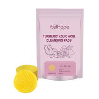 Limited time!!Eelhope Turmeric Curcumin Gentle Cleansing Pads  Deeply Cleanses, Repairs, Brightens, Nourishes, And Hydrates Facial Skin