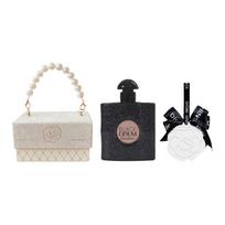 SAINT LAURENT Classic Perfume Sample Sets Eau De Parfum EDP Fougere Floral Scent Black Opium EDP 7.5ml+Camellia Aromatherapy