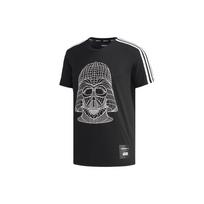 Adidas Neo Reflective Samurai Print Round Neck T-Shirt Men Tops Black CV6998 XS