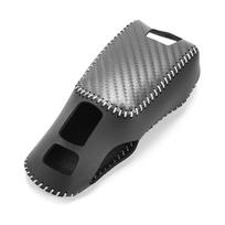 PU Odos Automobilio Pavarų Perjungimo Svirties Gaubtas Pavarų Perjungimo Svirties Gaubtas, skirtas Peugeot 2008 3008 4008 5008 508 Citroen C5 C6 DS7 2017-2023 Interjero Aksesuarai juoda
