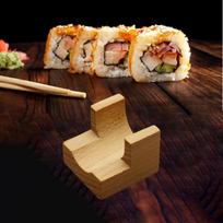 Sushi Taco Holder Hand Roll Stand Decorative Boat Platter Temaki Display for 1 Slot