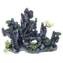 Fishtanks Decoration Mountain Rockery with Hiding Cave Great for Creating Natural Underwater Habitats Fish Shrimp Shelter 1