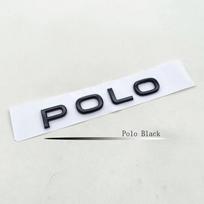 Golf 3 4 MK3 MK4 2026 Hot For VW VOLKSWAGEN 3D ABS Chrome Black Logo Polo Emblem Letters Badge Car Rear Trunk Sticker For VW Pol