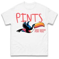 Pints are Good for You Guinness T Shirt Tshirt Mens Womens Unisex Tops Tees 4XL