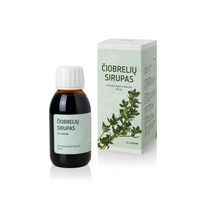 ČIOBRELIŲ SIRUPAS, atsikosėjimui lengvinti, 100 ml
